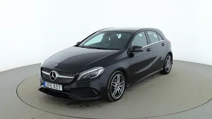 Svart Begagnad 2018 Mercedes A180 AMG Sedan | 199 000 kr (Marknadspris)