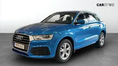 Blå (blue) Begagnad 2017 Audi Q3 SUV | 189 900 kr (Marknadspris)
