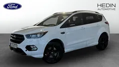 Frozen white Begagnad 2019 Ford Kuga ST-Line SUV | 199 900 kr (Marknadspris)