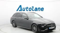 Grafitgrå metalliclack Begagnad 2021 Mercedes C220 AMG line Kombi | 479 900 kr (Lite dyr)