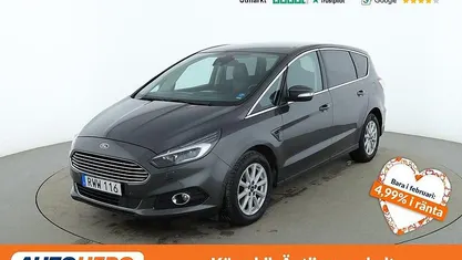 Begagnad 2018 Ford S-MAX Titanium Minibuss | 196 000 kr (Marknadspris)