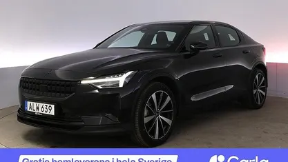 Svart Begagnad 2021 Polestar 2 Long Range Single Motor Halvkombi | 309 990 kr (Marknadspris)