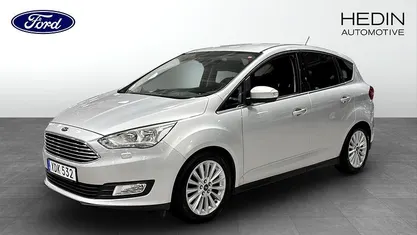 Silver Begagnad 2017 Ford C-MAX Titanium Minibuss | 124 700 kr (Marknadspris)