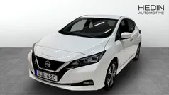 Vit Begagnad 2021 Nissan Leaf 360º Halvkombi | 154 900 kr (Superpris)