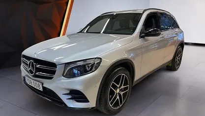 Begagnad Mercedes GLC220 AMG line 170 HK (125 kW) 2016 Silver SUV