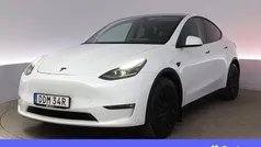 Vit Begagnad 2024 Tesla Model Y Long Range AWD SUV | 469 900 kr (Marknadspris)