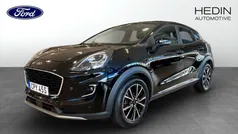 Svart (white) Begagnad 2021 Ford Puma Titanium Halvkombi | 219 900 kr (Marknadspris)