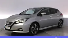 Silver Begagnad 2022 Nissan Leaf 360º Halvkombi | 199 900 kr (Marknadspris)