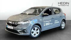 Grå (grey) Ny 2025 Dacia Sandero Essentiel Halvkombi | 169 000 kr (Marknadspris)