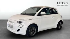 Vit (white) Begagnad 2022 Fiat 500e Icon Halvkombi | 189 900 kr (Superpris)