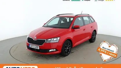 Röd Begagnad 2019 Skoda Fabia Style Kombi | 137 000 kr (Marknadspris)
