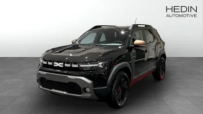 Svart Ny 2025 Dacia Duster Extreme SUV | 342 600 kr (Marknadspris)