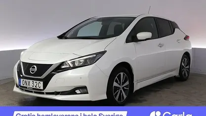 Vit Begagnad 2020 Nissan Leaf Acenta Halvkombi | 159 990 kr (Marknadspris)