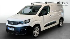 Vit (white) Begagnad 2019 Peugeot Partner Minibuss | 139 900 kr (Bra pris)