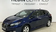 Mörkblå (blue) Begagnad 2023 Nissan Leaf N-Connecta Halvkombi | 189 900 kr (Bra pris)