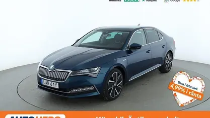 Blå Begagnad 2020 Skoda Superb LAURIN & KLEMENT Halvkombi | 237 000 kr (Marknadspris)