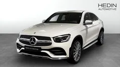 Vit (white) Begagnad 2020 Mercedes GLC220 AMG Sportkupé | 469 000 kr (Marknadspris)