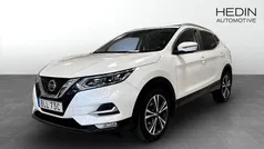 Vit (white) Begagnad 2019 Nissan Qashqai Tekna SUV | 169 900 kr (Marknadspris)