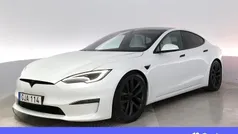 Vit Begagnad 2022 Tesla Model S Plaid Sedan | 822 900 kr