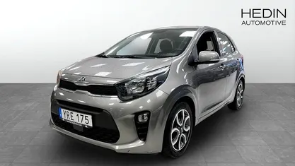 Svart Begagnad 2018 Kia Picanto Advance Halvkombi | 99 900 kr (Marknadspris)