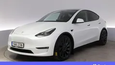 Vit Begagnad 2023 Tesla Model Y Performance SUV | 464 900 kr (Marknadspris)