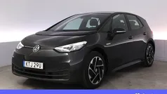 Mörkgrå Begagnad 2021 VW ID.3 IQ Drive Halvkombi | 253 900 kr (Bra pris)