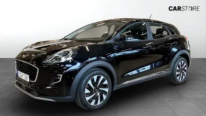 Svart (black) Begagnad 2022 Ford Puma Titanium SUV | 189 900 kr (Marknadspris)