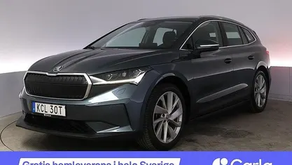 Grå Begagnad 2021 Skoda Enyaq iV SUV | 265 990 kr (Marknadspris)