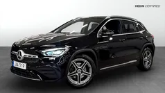 Svart (black) Begagnad 2022 Mercedes GLA180 AMG line SUV | 339 900 kr