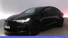 Svart Begagnad 2023 Tesla Model X Long Range SUV | 798 900 kr (Bra pris)