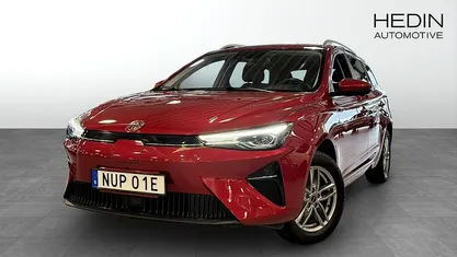 Röd Begagnad 2022 MG MG5 EV Luxury Kombi | 214 900 kr (Marknadspris)
