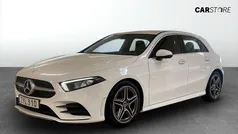 Vit Begagnad 2019 Mercedes A200 AMG line Halvkombi | 239 900 kr (Bra pris)