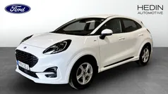 Vit (white) Begagnad 2021 Ford Puma ST-Line SUV | 199 900 kr (Bra pris)