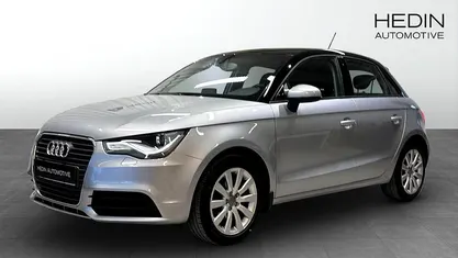 Silver Begagnad 2014 Audi A1 Sportback Halvkombi | 109 900 kr (Marknadspris)