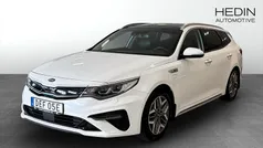 Vit (white) Begagnad 2019 Kia Optima Hybrid 2 Sedan | 169 900 kr (Marknadspris)
