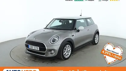 Grå Begagnad 2018 Mini Cooper Pepper Halvkombi | 172 000 kr (Marknadspris)