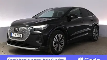 Svart Begagnad 2023 Audi Q4 Sportback e-tron Advanced SUV | 361 990 kr (Bra pris)