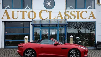 Röd Begagnad 2018 Jaguar F-Type Cab | 425 000 kr