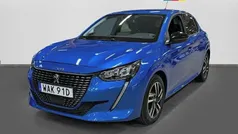 Blå Begagnad 2023 Peugeot 208 Allure Halvkombi | 199 500 kr (Marknadspris)