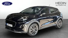 Svart (black) Begagnad 2021 Ford Puma Gen-E Sedan | 199 000 kr (Marknadspris)