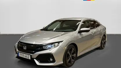 Silver Begagnad 2018 Honda Civic Elegance Halvkombi | 149 500 kr (Bra pris)
