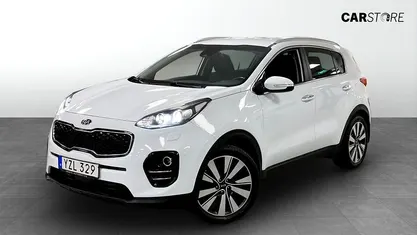 Vit (white) Begagnad 2017 Kia Sportage Advance SUV | 139 900 kr (Superpris)