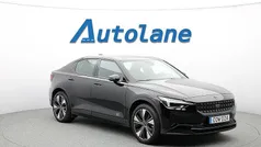Svart Begagnad 2022 Polestar 2 Long Range Dual motor Halvkombi | 349 900 kr (Marknadspris)