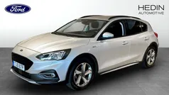 Grå (silver) Begagnad 2021 Ford Focus Active Halvkombi | 189 900 kr (Superpris)