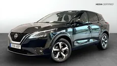 Svart Begagnad 2023 Nissan Qashqai N-Connecta SUV | 299 900 kr (Marknadspris)
