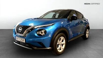 Blå Begagnad 2021 Nissan Juke N-Connecta SUV | 199 900 kr (Marknadspris)