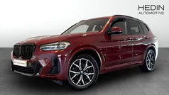 Röd (red) Begagnad 2022 BMW X3 M Sport SUV | 488 700 kr (Marknadspris)