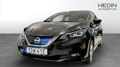 Svart (black) Begagnad 2021 Nissan Leaf N-Connecta Halvkombi | 189 900 kr (Marknadspris)