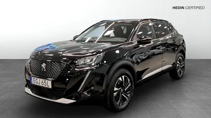 Svart Begagnad 2022 Peugeot 2008 SUV | 195 000 kr (Marknadspris)