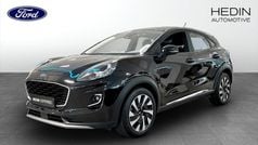 Svart (black) Begagnad 2023 Ford Puma Gen-E Titanium SUV | 234 000 kr (Marknadspris)